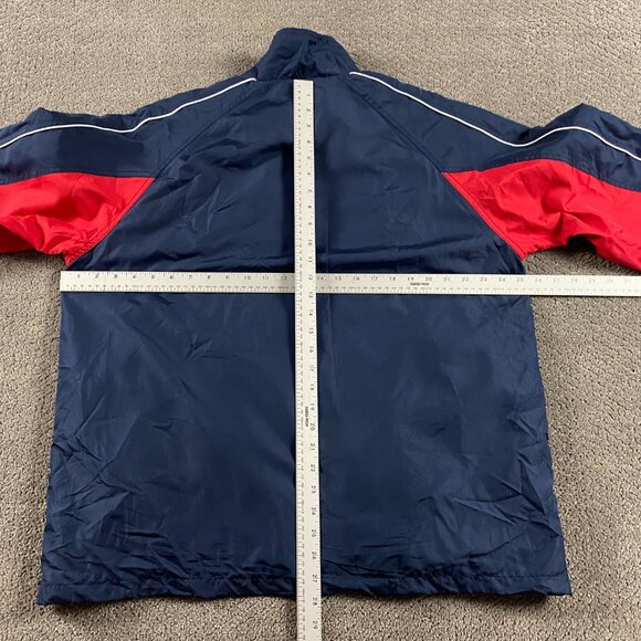 Boston Red Sox Windbreaker Jacket Men's Large Full Zip GIII G-III Carl Banks - Picture 7 of 9